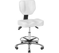 Tabouret cosmétique A-4299 Blanc