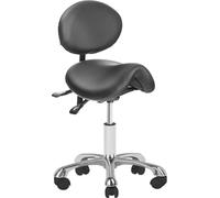 Tabouret cosmétique Giovanni 1025 noir