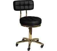 Tabouret cosmétique Gold Am-961 Black