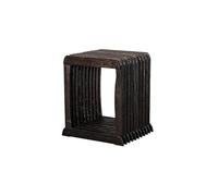 Tabouret Court Tabouret Bas en Bois Tabouret de Chaussure rétro Chinois, thé Loisirs à la Maison, Salon