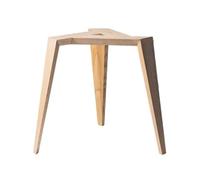 Tabouret Court Tabouret Simple et créatif en Bois Massif, empilable, Bas, for la Maison, Le Restaurant, Salon, Table à Manger(Wood Color)