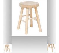 Tabouret d’Appoint en Bois Nyar