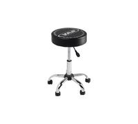 VAR Tabouret d'atelier à roulettes Hauteur réglable 49–63 cm Noir