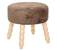 Tabouret d'Appoint Chenille "Spolo" 39cm Tonka