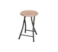 - Tabouret d'appoint pliable industriel Dock - Noir - Dock