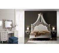 Tabouret d'appoint Pufa Design noble Tabouret de pied Chambre à coucher Nouveau rond baroque