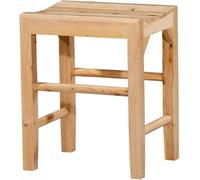 Tabouret de bain en bois, banc de douche antidérapant, repose-pieds pour salle de bain, design concave incurvé