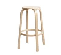 Tabouret de Bar 64 H75 cm Bouleau