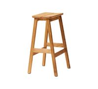 Tabouret de bar angulaire Form & Refine 65 en chêne