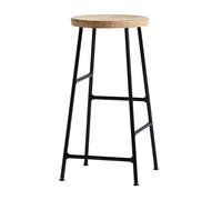 Tabouret de bar 65cm Cornet Ø 33.5cm/with footrests