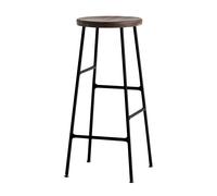 Tabouret de bar 75cm Cornet Ø 33.5cm/with footrests