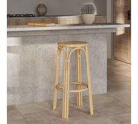 Tabouret de bar 77 cm en rotin - vania