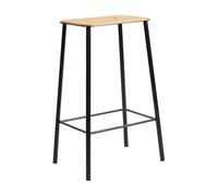 Tabouret de bar Adam H 65cm WxHxD 35x65x25cm