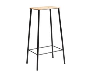Tabouret de bar Adam H 76cm WxHxD 35x76x25cm