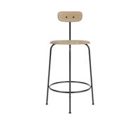 Tabouret de Bar Afteroom H91 Noir/ Chêne Naturel