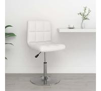 Tabouret de Bar Blanc Similicuir Meubles de Salon Ameublement Décor vidaXL