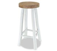 Tabouret De Bar Bois De Teck Massif