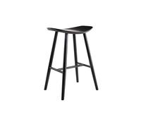 Tabouret de bar bois noir H65 cm DEMORY