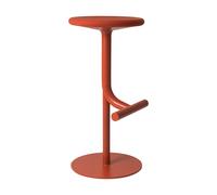 Tabouret de bar capitonné 60-70cm Tibu pneumatic height adjustable from 60-77cm