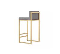 Tabouret de Bar Chaises de Bar Chaises de Bar de Maison de Luxe légères Chaises de Loisirs à Pieds Hauts Tabourets de Bar Dossiers en Fer Chaises de Bar d'île de réception Maison Cuisine Bistro