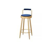 Tabouret de Bar Chaises de Bar légères à Dossier de Luxe, chaises inversées for la Maison, tabourets Hauts de réception, chaises de Bar minimalistes Maison Cuisine Bistro