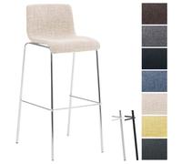 Tabouret de Bar - CLP - HOOVER - Revêtement Tissu - Style Contemporain - Empilable 100 cm