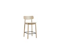 Soma Chaise de comptoir Chêne blanc pigmentée Woud - 5712800031140