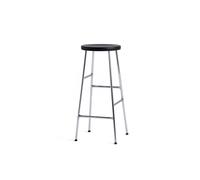 Tabouret de Bar Cornet H75 Chrome/Noir