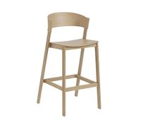 Muuto Tabouret de bar Cover H 106 cm chêne lxHxP 50x106x58cm