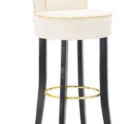 TABOURET DE BAR CRÈME LUXY