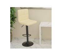 Tabouret de bar Crème Tissu