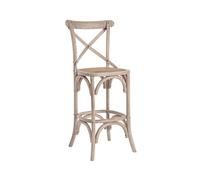 Tabouret de bar Cross Gris naturel