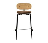 Tabouret de Bar Curious Teddy Marron/ Noir