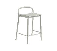 Tabouret de Bar Muuto Linear en Gris 65 cm