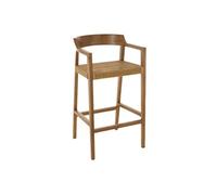 Tabouret de Bar Design "Sungkai" 100cm Marron