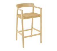Tabouret de Bar Design "Sungkai" 100cm Naturel