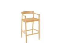 Tabouret de Bar Design "Sungkai" 100cm Naturel
