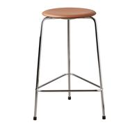 Tabouret de bar Dot™ chromed base