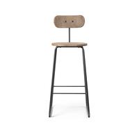 Tabouret de Bar Earth avec Dossier 74 cm Café Clair