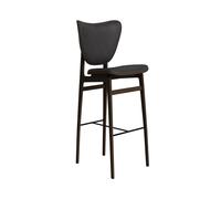 Tabouret de Bar Éléphant H75 Chêne Fumé foncé/Anthracite 21003