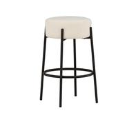 Tucson tabouret de bar hauteur 70cm,blanc.