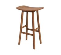 Tabouret de bar en bois de teck 77 cm - Vittoria - Rendez-Vous Déco