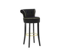 TABOURET DE BAR LUXY NOIR