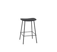 Muuto Tabouret de bar Fiber Tube 65 cm noir