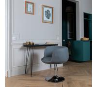 Tabouret De Bar Gris Nolan Gris