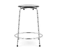 Tabouret de bar H 66cm cadre chrome SB 38 frame chrome