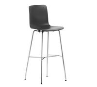 Tabouret de bar Hal RE haut chromed steel base