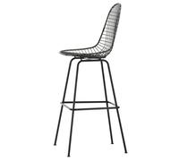 Tabouret de bar haut Eames Wire Noir