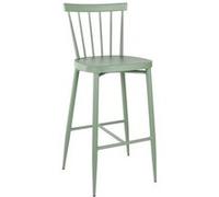 Tabouret de Bar Haut en Aluminium x 2 Bolero Vert
