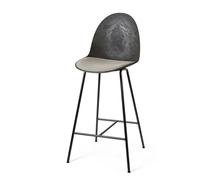 Tabouret de Bar Haut Mater Eternity 69 cm Assise Rembourrée 218 Beige